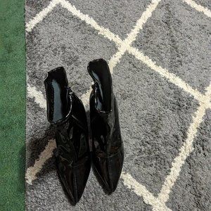 Bamboo Patent Leather Boots